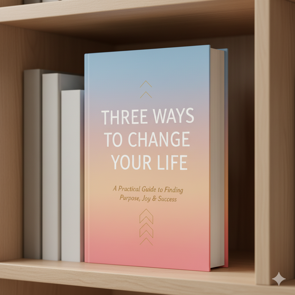 Three Ways to Change Your Life